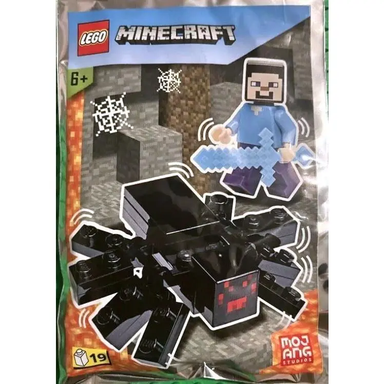 LEGO Minecraft Steve with Spider Foil Pack Set 662207 (Bagged)