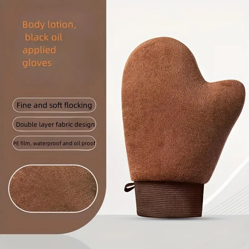 Lazy Artifact Skin Care Gloves Body Lotion Smear Artifact Plain Face Cream Wipe Face Oil Anti-Humidity Spa Lotion Smear Gloves