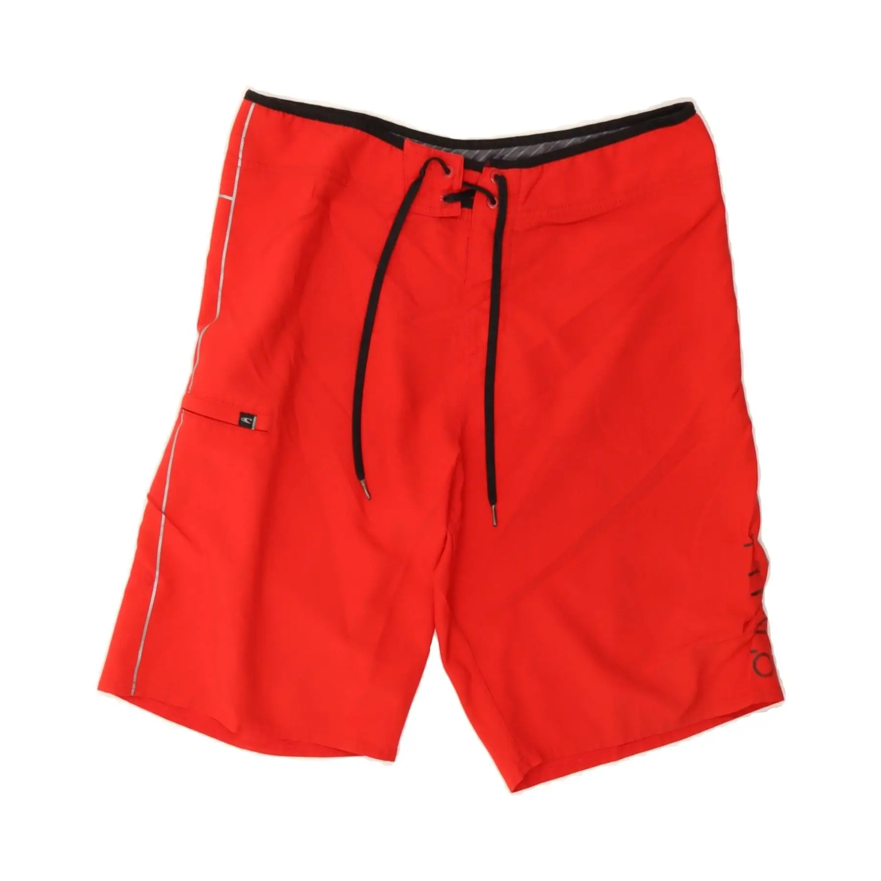 Pre-Owned Vintage O'NEILL Mens Graphic Cargo Swimming Shorts Medium  Red