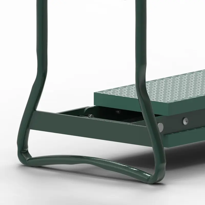 ZENO Garden Kneeler Seat with Handles | 2-1 Kneeler for Gardening | Padded Garden Kneeler | Multi-Use Foldable Garden Kneeler | Lightweight Garden Kneeling Pad | Strong Kneeling Stool with Tool Bag 7
