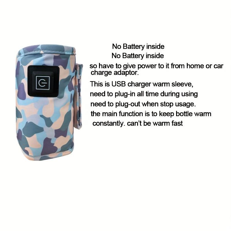 Product Introduction of HOTMIR USB Charger Milk Bottle Warmer, Portable Insulated Bag for Travel & Camping, Electric Formula Feeding Heater for Newborns, No Battery Required, ≤36V Operating Voltage 3