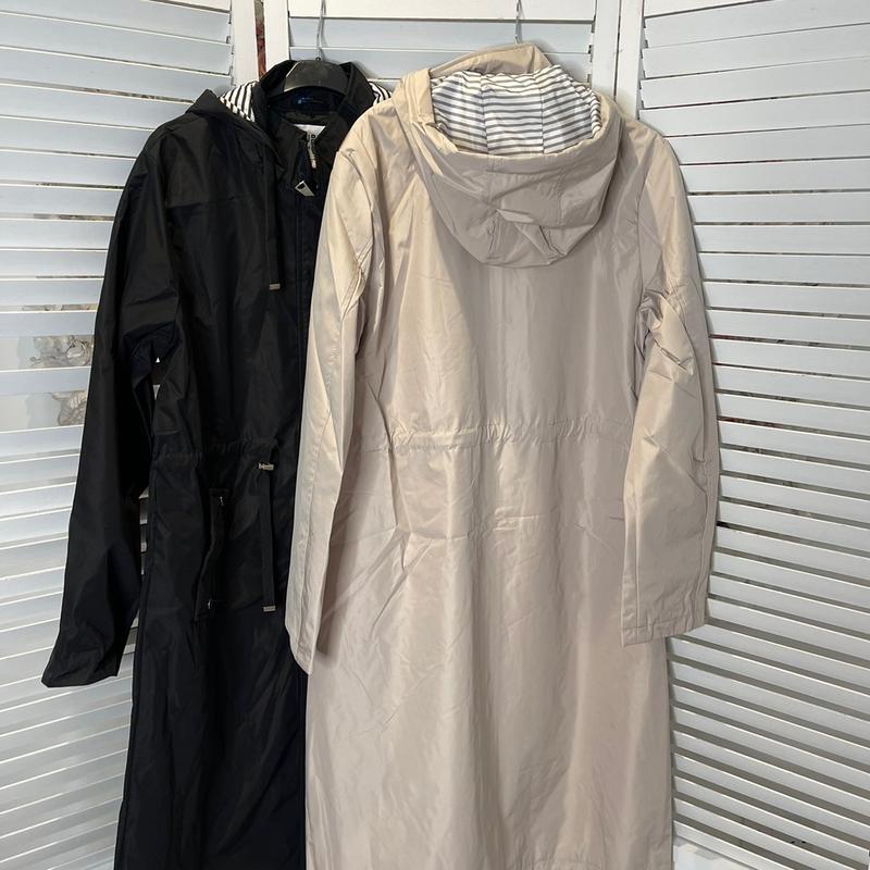 NIAMH Long Raincoat With Hood 3
