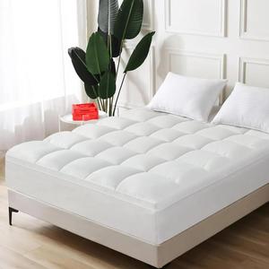 HomeTex Shop - Mattress Topper 10CM (4 inches) Thick / Deep - Soft Extra Filled Quilted - All Sizes Single, Small Double, Double, King, Super King