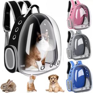 Astronaut Window Dog Cat Carrier Backpack for Pet Travel