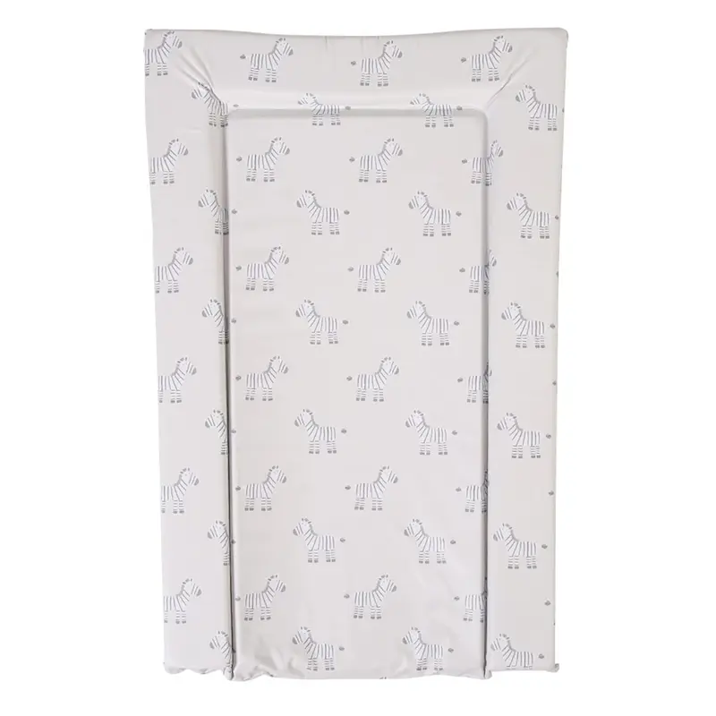 Red Kite Changing Mat Tree Tops. Unisex Baby Changing Mat (74 x 48 x 3.5cm) with Animal Pattern Design and Raised Padded Edges (White/Grey Zebra Design) 0