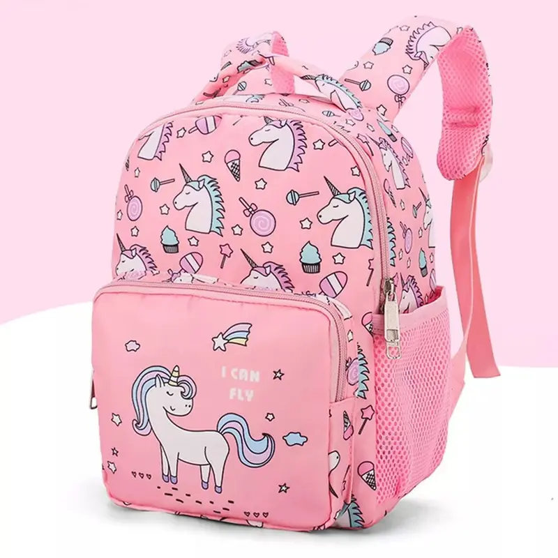 Kids Children Unicorn Backpack Girls Boys School Bag Rucksack Kindergarten Bags 5