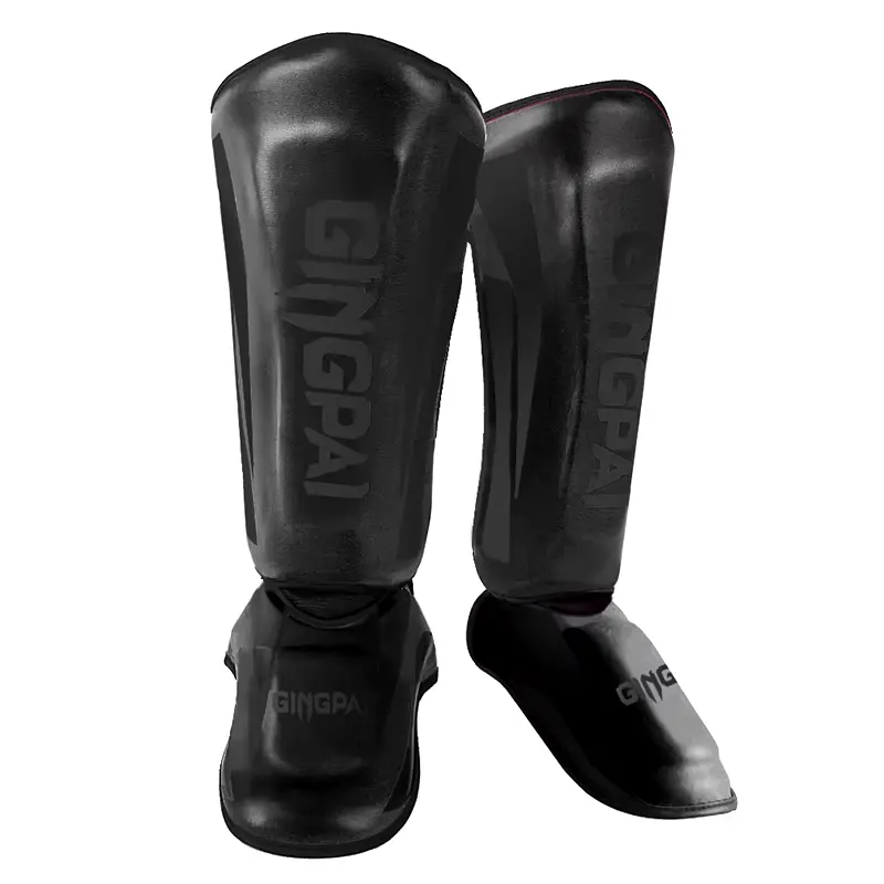 Professional Black Shin Guard for Kickboxing, Muay Thai, MMA, UFC, Karate and other Combat Sports 0