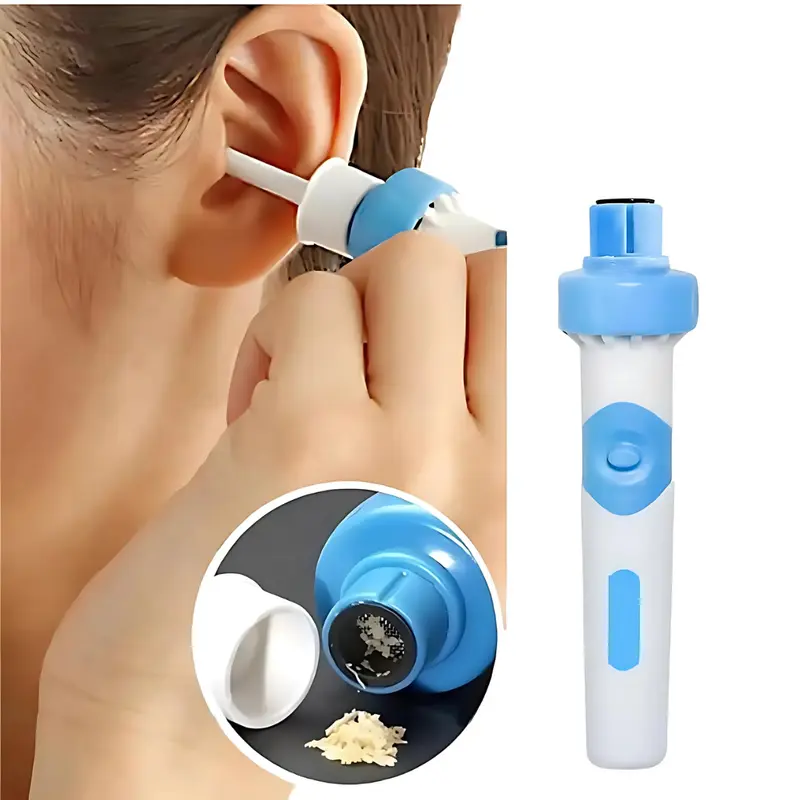 Ear Wax Remover Electric Ear Vacuum Cleaner Suction Earwax Remover UK Silicone 0