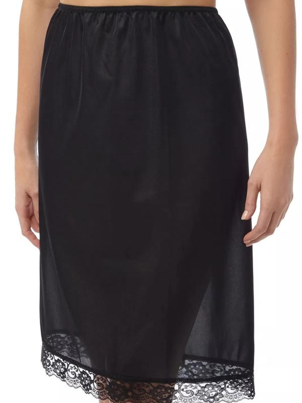 Marlon Polyster Lace Half Slip Cling Resist 18" 24" 27" Underskirt Womenswear Sizes UK 12-26 4
