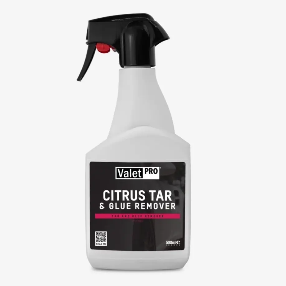 ValetPro Citrus Glue and Tar Remover - Effective Cleaning Solution for Cars and Trucks