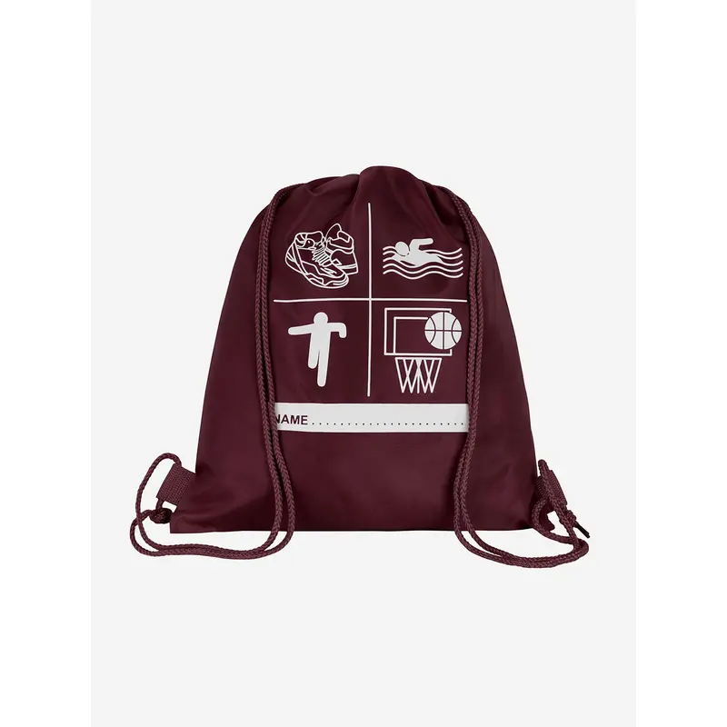 Zeco Kids School Premium Printed PE Bag in Purple (40cm) 2