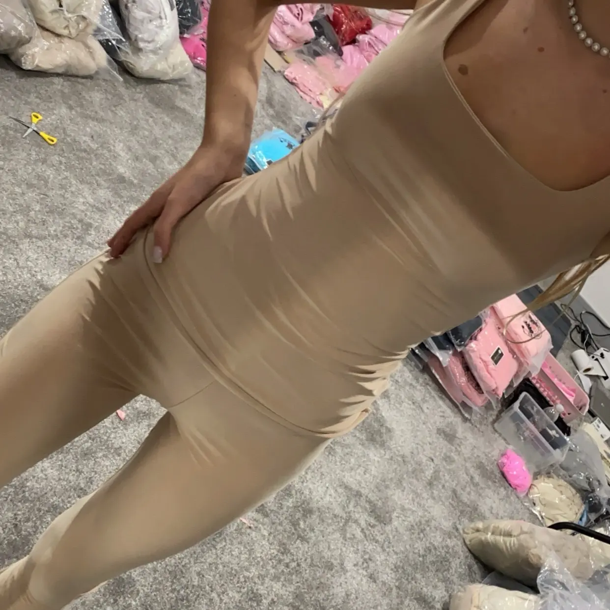 Slinky Vest Top & Flare Trouser Co-ord 3021