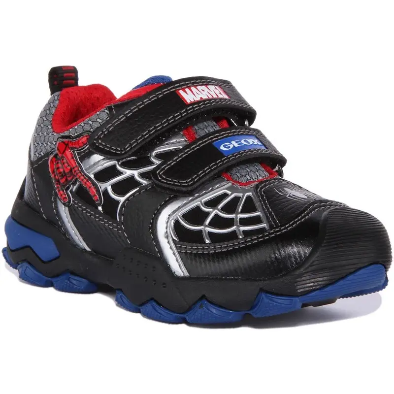 Geox J Buller B. A In Black Red For Kids 0
