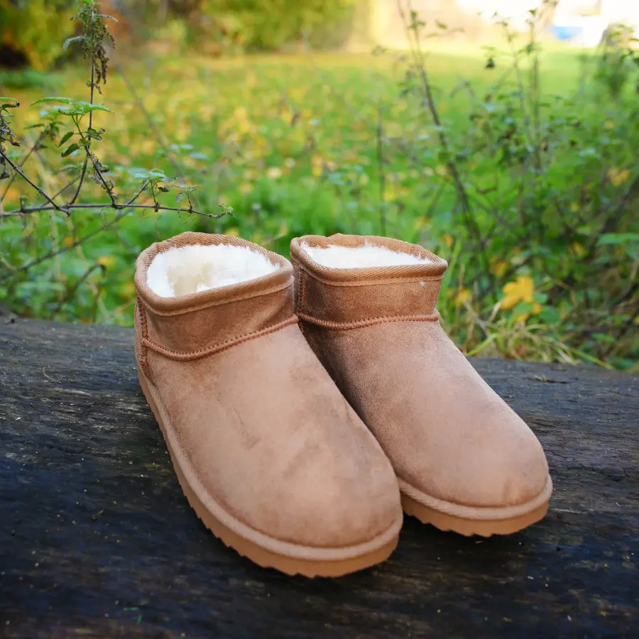 Addison Women’s Microfiber Low-Cut Boots - Cozy and Stylish Winter Footwear