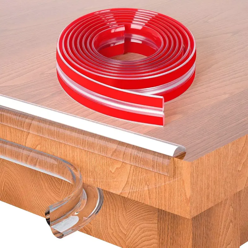 5M Silicone Edge Protector Kid Safety Corner Strip Pre-Tape Furniture Anti-sharp 7