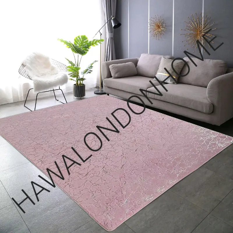 LUXURY NON SLIP MACHINE WASHABLE MARBLE EFFECT RUGS 90X190CM 160X230CM 190X270CM 6