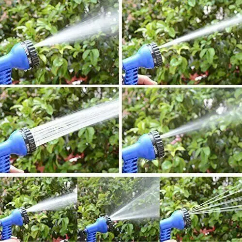 Expandable Garden Hose Pipe Anti Kink with 7 Function Water Spray Gun - Magic Hose 4