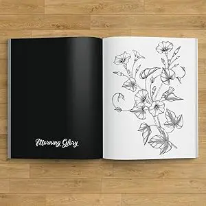 Bloom Adult Coloring Book: Beautiful Flower Garden Patterns and Botanical Floral Prints 5