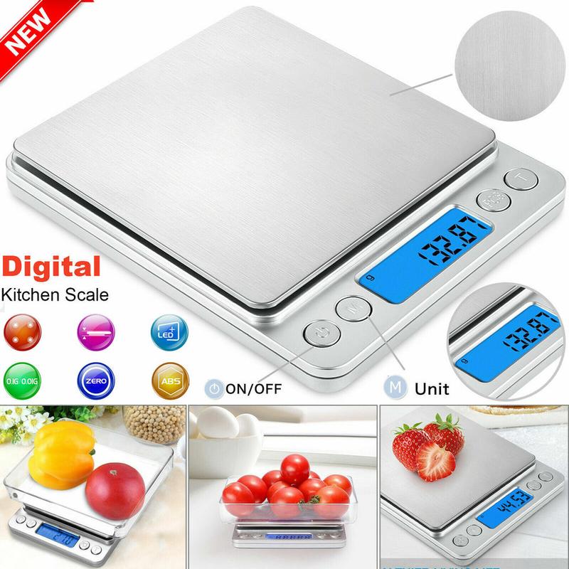 0.01g-500g Digital Electronic Kitchen Mini LCD Pocket Food Weight Scales 1