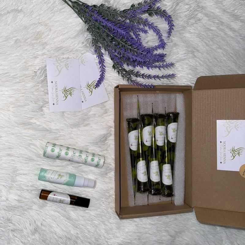 5 Henna cones with aftercare trio pack Body Care Skin Care Comfort 2