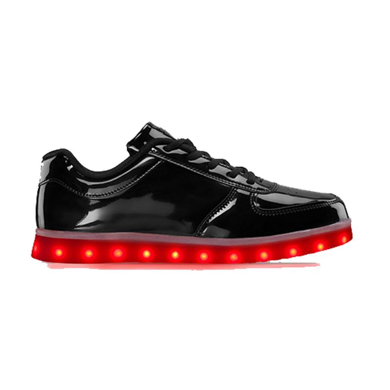 Womens Girls LED Light Up Party Christmas Disco Rechargeable USB Trainers Shoes Casual Training Runner Sneaker 2