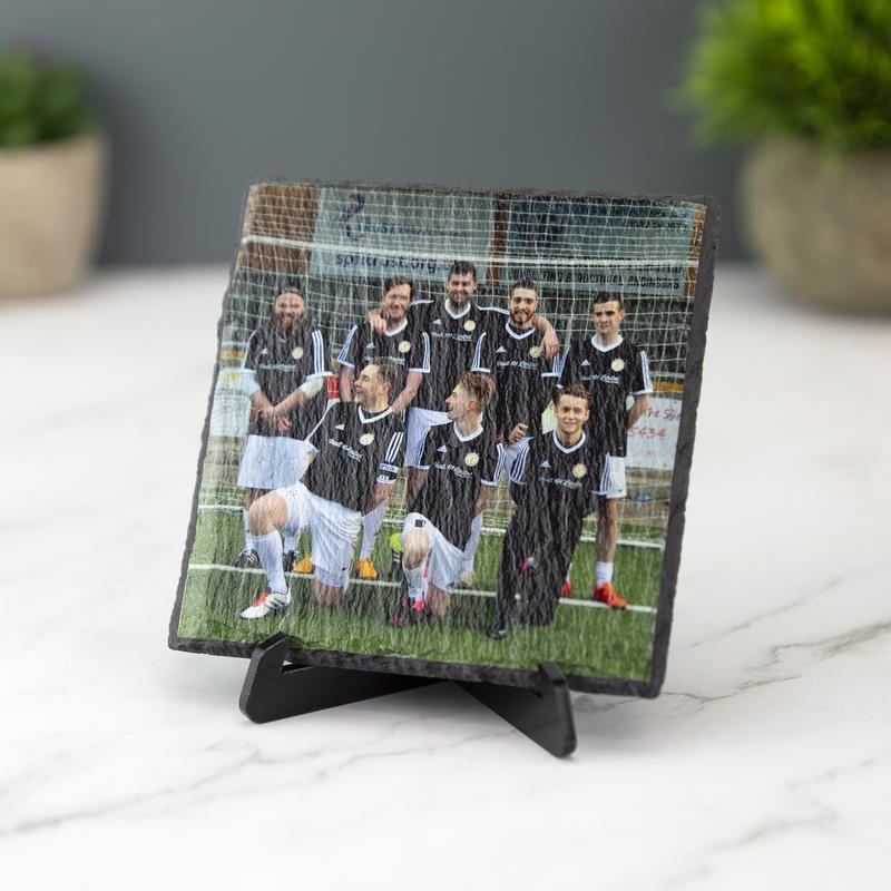 Personalised Photo Slate Printed Plaque With Custom Image & Stand 4