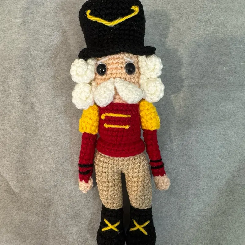 Handmade Nutcracker Crochet - Festive Home Decor for Festive Home Decor 3