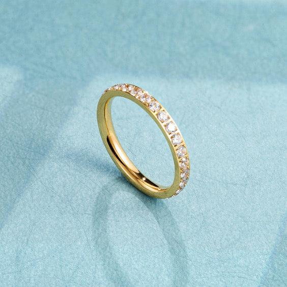 Eternity Band Stone Ring 3