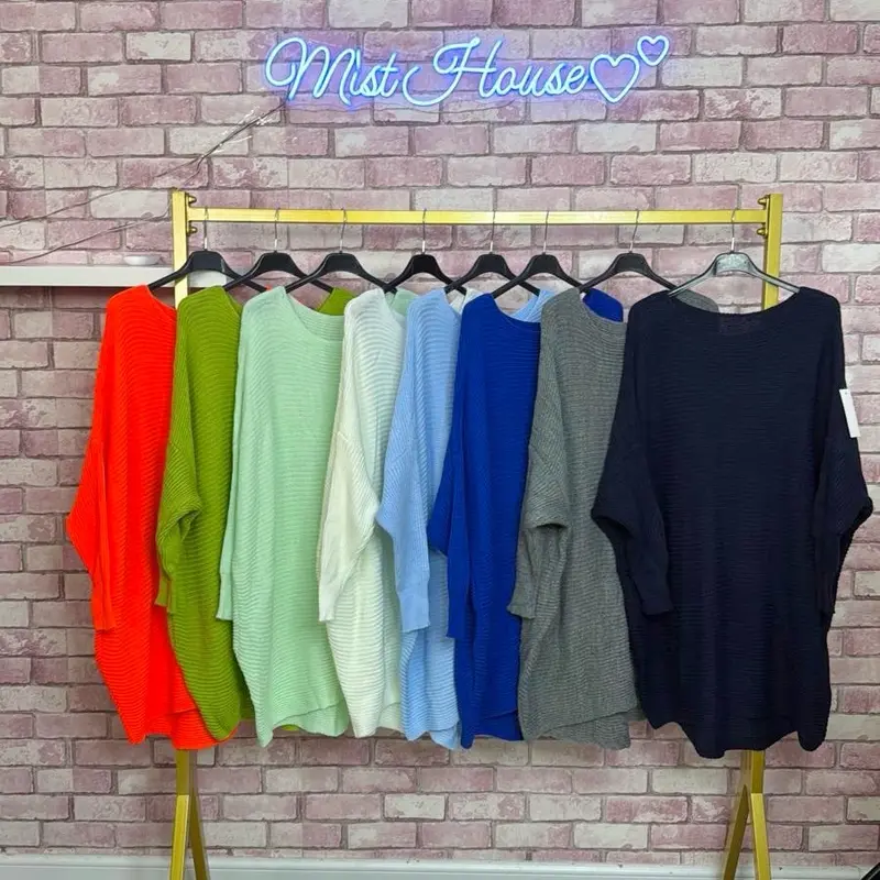 Mist House Fashion MAGGIE jumper size 8-18 Comfort Comfortable Knitwear Womenswear Tops Knitting Lady 5