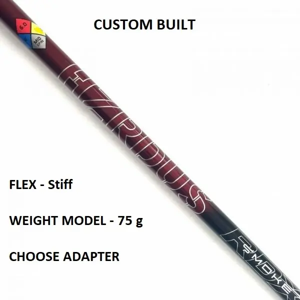 Project X Hzrdus RDX Smoke Red Stiff Flex Fairway Shaft - Choose Adapter 0