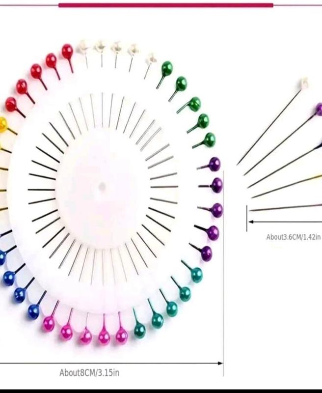 40 PCS Pearly Headpin  Muslim Women Hijab Scarf Pins 2