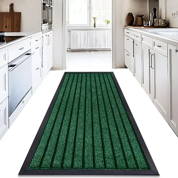 Non Slip  battle  Rubber Backed Door Mat Indoor Outdoor Hallway Runner Rug Washable Rugs 5