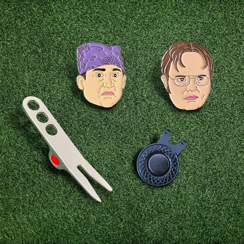 Scotty Divot Tool and Ball Marker Set - Office - Complete in Gift Tin 1