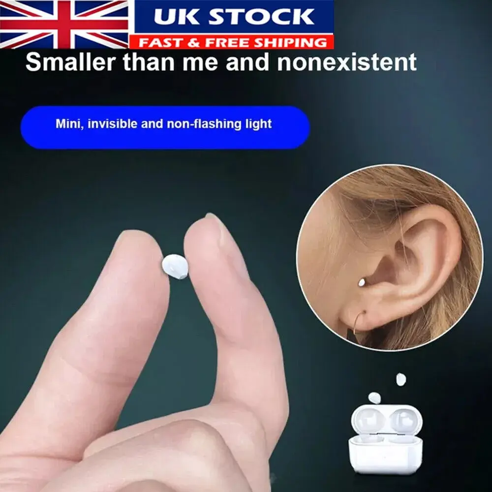 NEW Mini Earbuds Invisible Sleep Headphone Bluetooth 5.2 Earphones Wireless