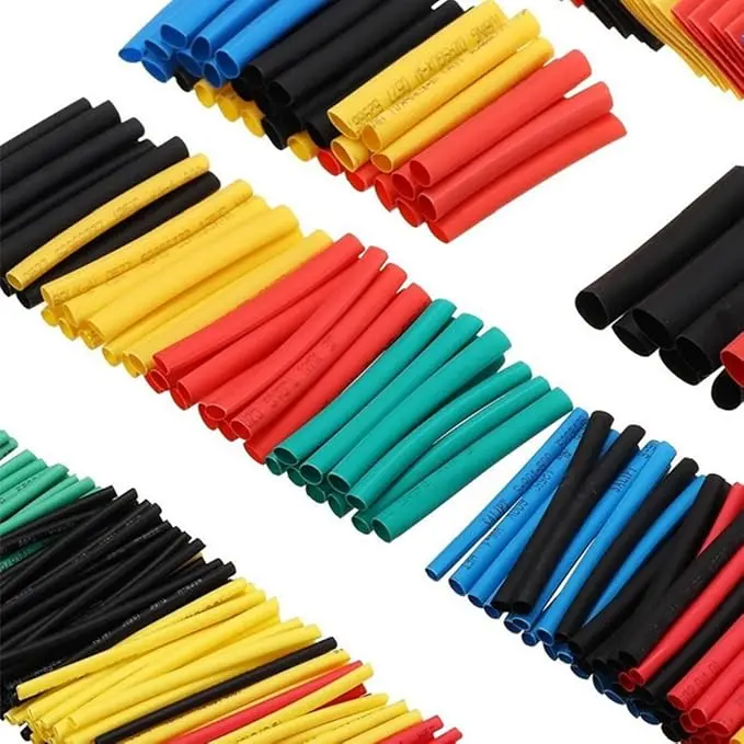 328Pcs Heat Shrink Tubing Electric Insulation Tube Heat Shrink Wrap Cable Sleeve 4