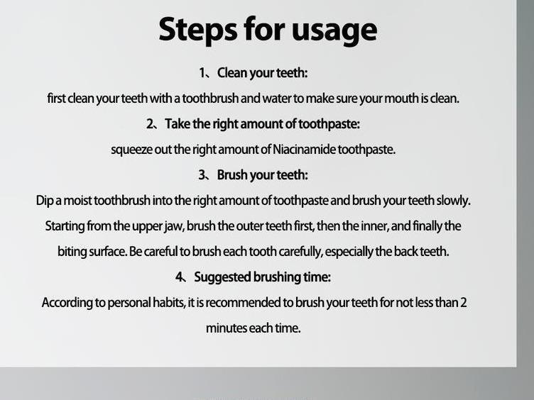 Product Introduction of Niacinamide Dual Tone Toothpaste for Oral Health 0