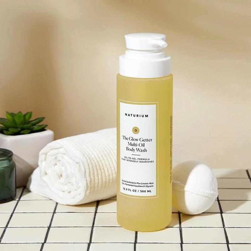 Naturium The Glow Getter Multi-Oil Body Wash - 500ml / 16.9 fl oz - Cleanser, Body Care 3