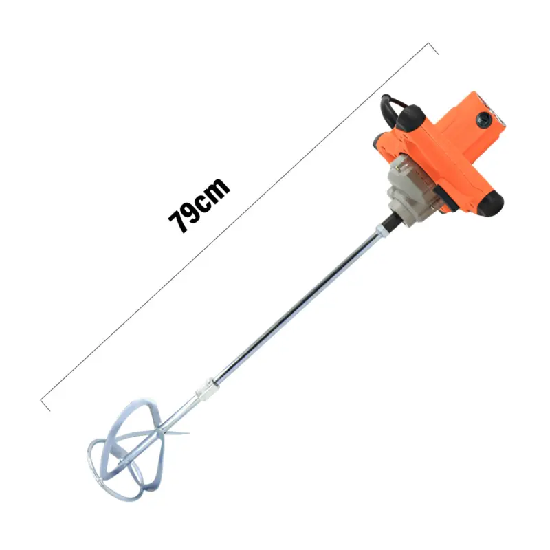 2100W Electric Cement Mixer 6 Speeds Plaster Paddle Mixer Mortar Paint Stirrer 8