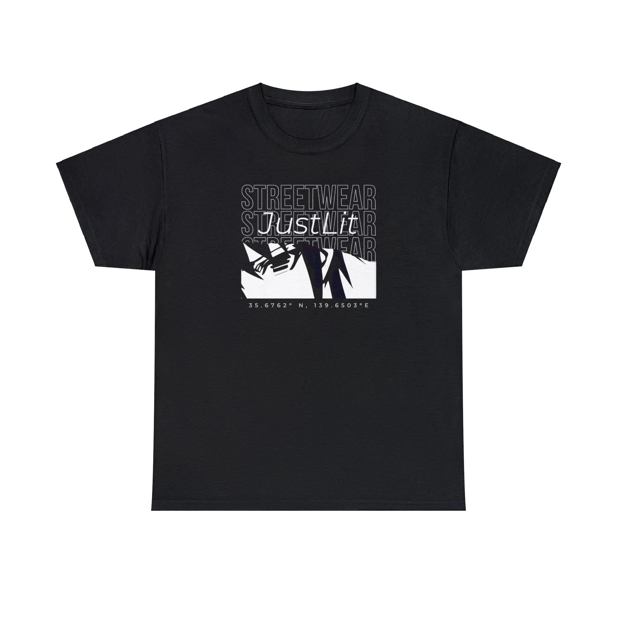 JustLit Tokyo Native T-Shirt Casual Cotton