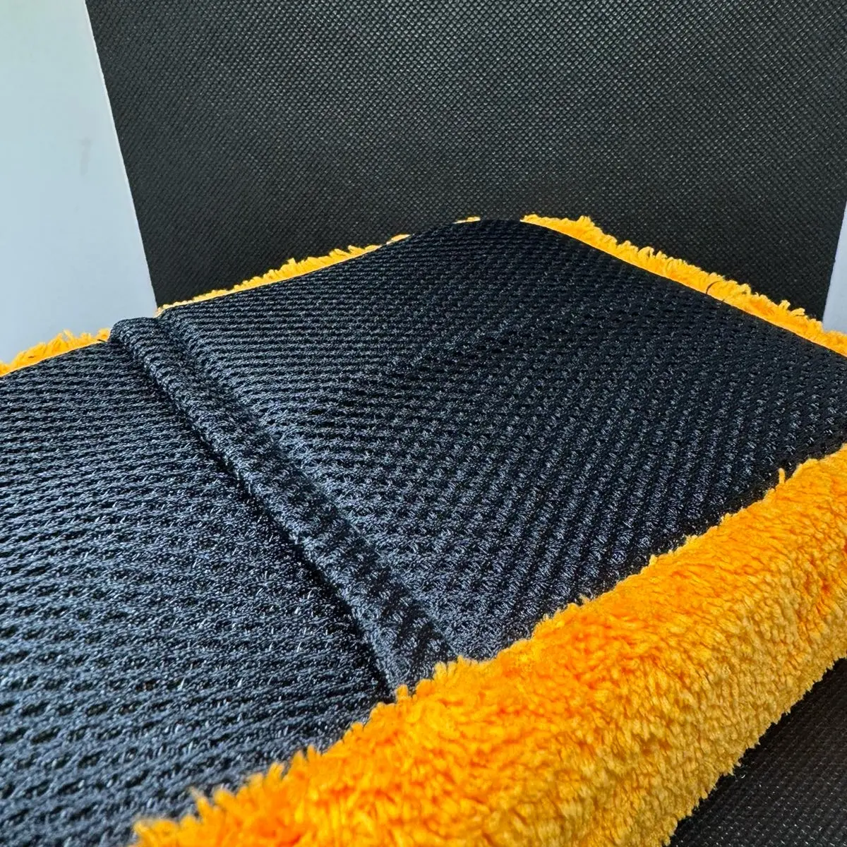 2 x Fallen Angel microfibre buffing and polishing, gloved pad