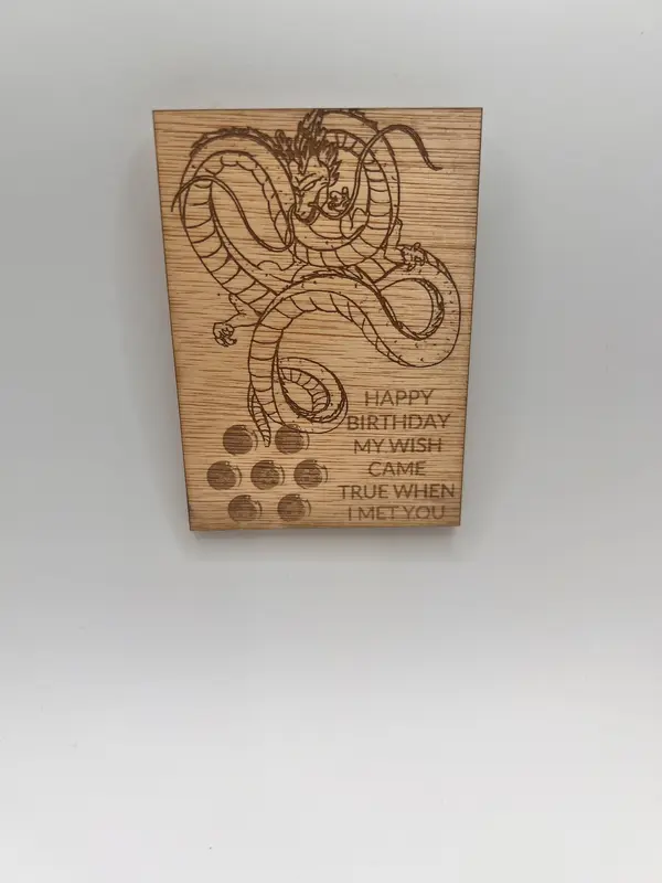 Birthday gift Shenron  dragon ball wood magnet Decor Magnetic 6