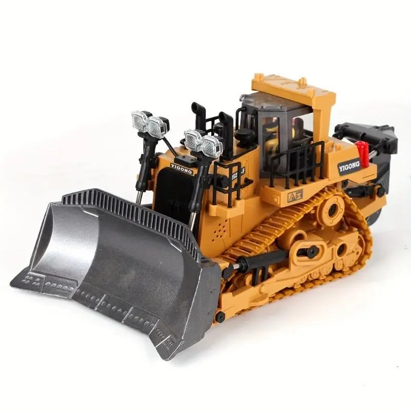 Remote Control Excavator Toy with 11-Channel Alloy Metal Construction, 2.4GHz Wireless, USB Rechargeable 18650 Lithium Battery, Weather-Resistant, Operating Voltage ≤36V, for Kids 14+ Years 6