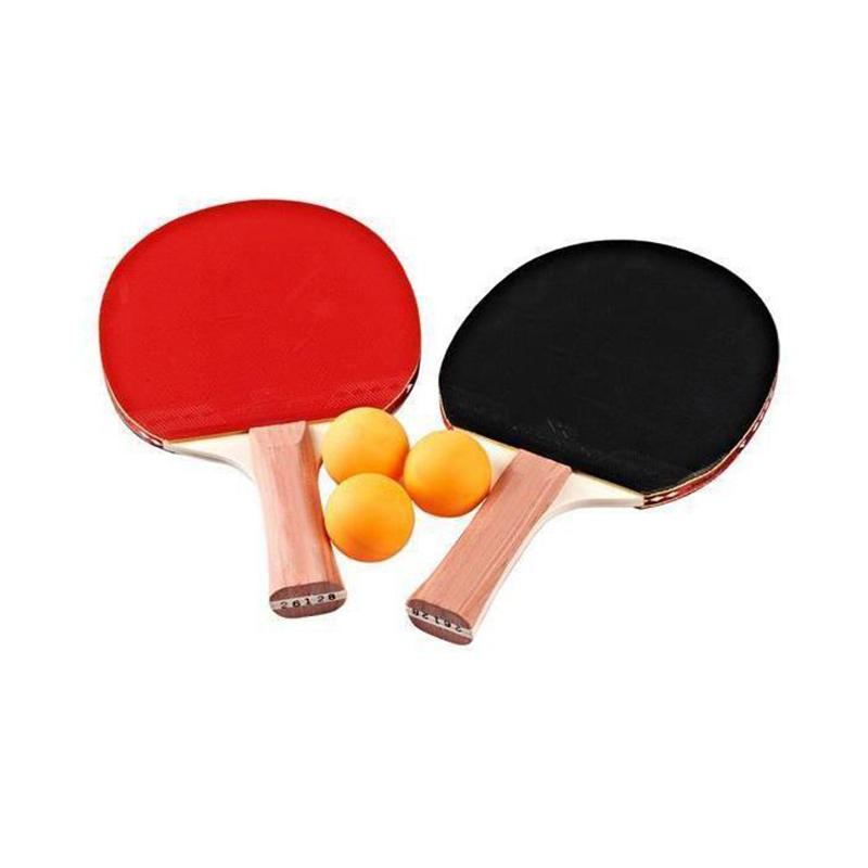Product Introduction of Table Tennis Bats Pingpong Racket Set with 2 Bats and 3 Balls for Home Indoor or Outdoor Play 3