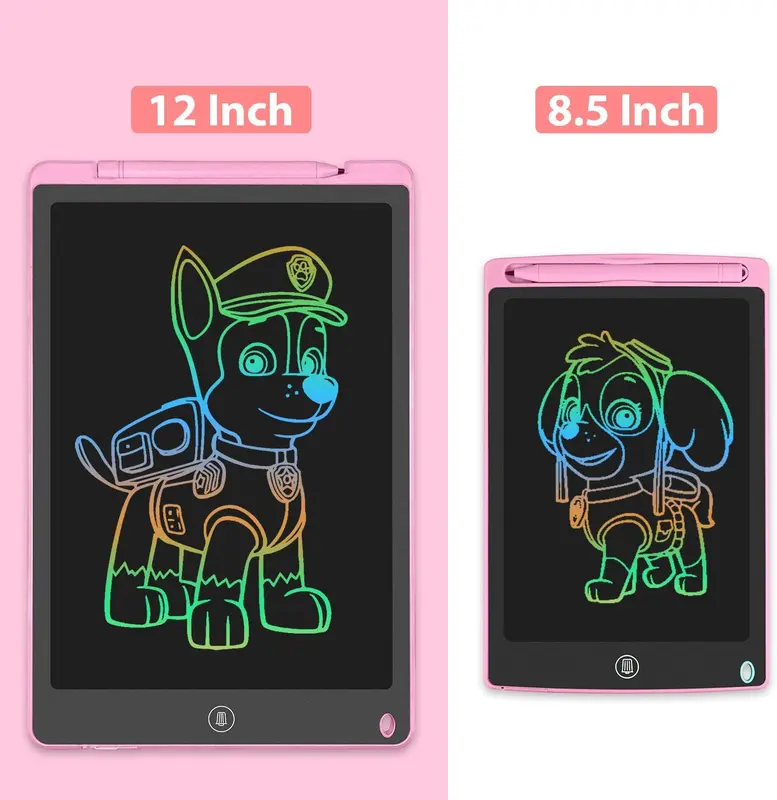 LCD Writing Tablet 10 12 Inch, Doodle Pads for Kids,a4 note smart notebook 4