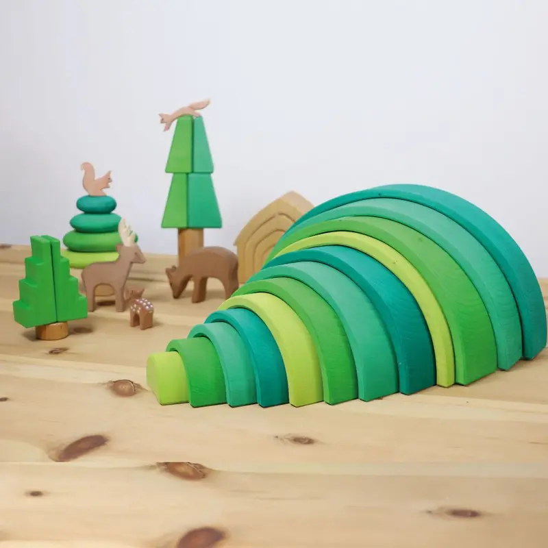 Grimm's Large Forest Green Rainbow 2
