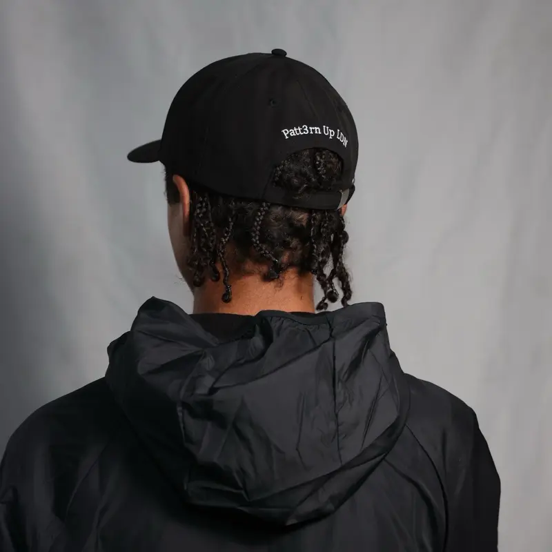 Satin Lined Cap by Patt3rn Up LDN Nylon Satin Lined (Gym) Cap Silk Baseball Cap sleep hair bonnets bonnet hats skull cap skullcap durag gym cap 3