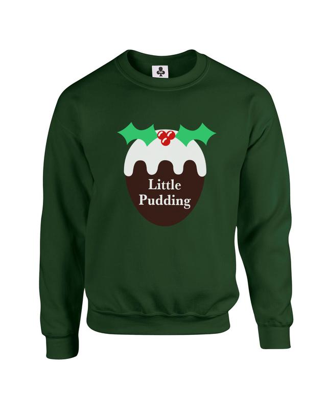 Little pudding Sweatshirt Christmas Jumper christmas pudding xmas festive cute fun funny novelty joke humour 3