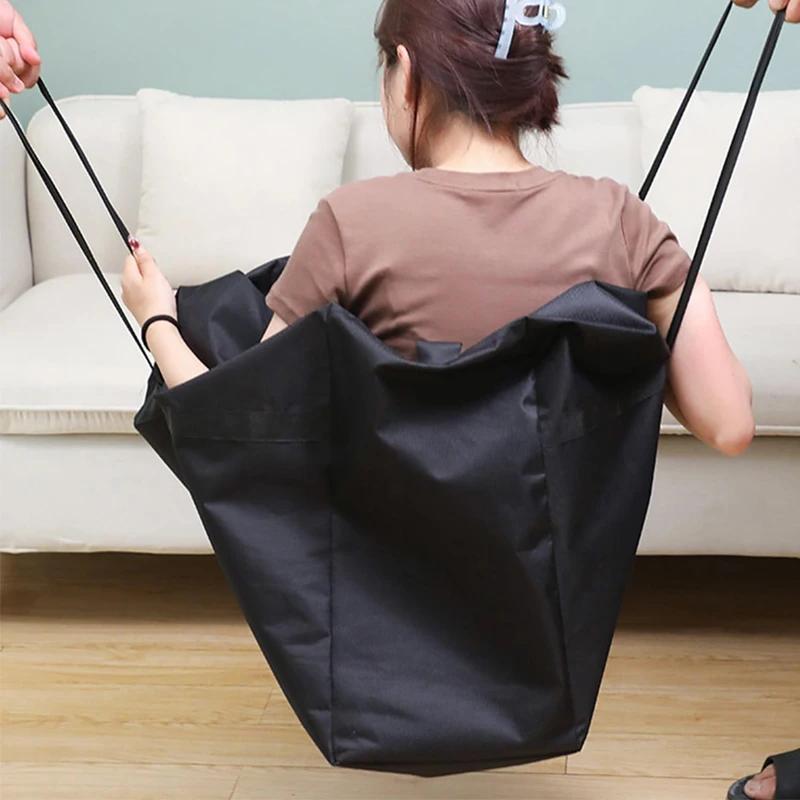 Extra Large Waterproof Moving Luggage Bags Laundry Shopping Bag foldable luggage travel bag Large Capacity Quilt Organizer Cases 4