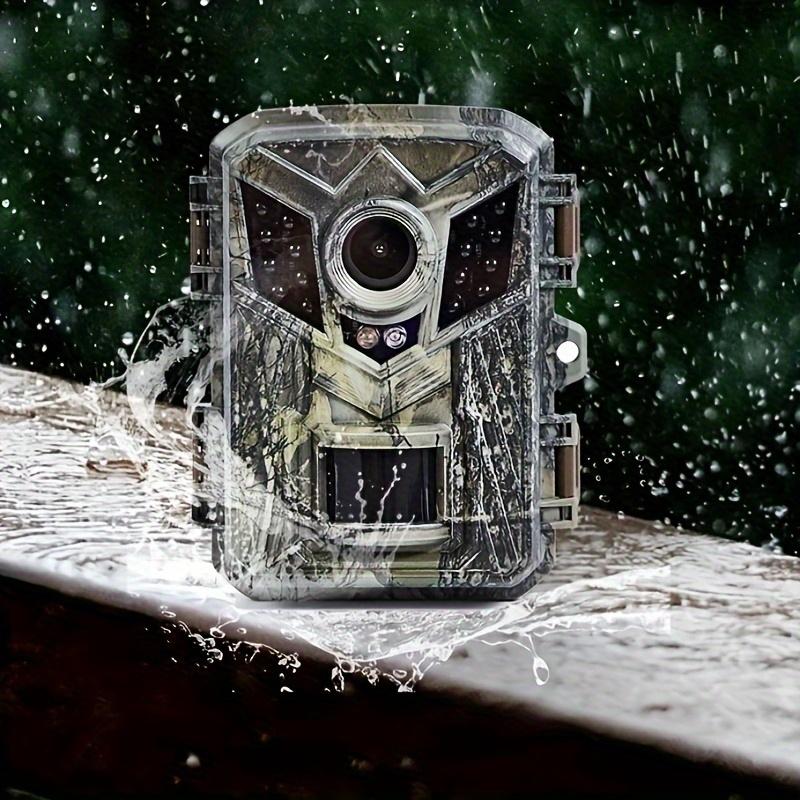 Product Introduction of 【2025】1pc Mini Trail Camera, HD Game Hunting Camera Motion, Activated With IR Night Vision Waterproof Video Cam For Wildlife, Scouting Hunting Deer Cam 1