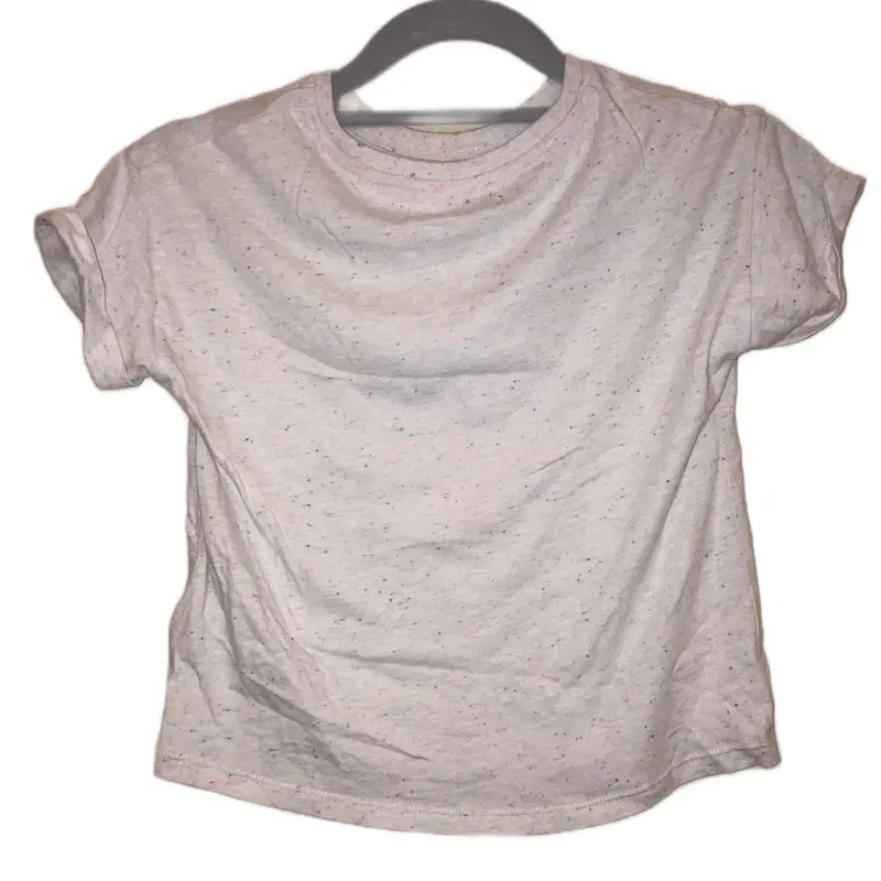 Girls' Cream Sequinned Ice Cream Top - Perfect for Summer - Comfort, Childrenswear 1